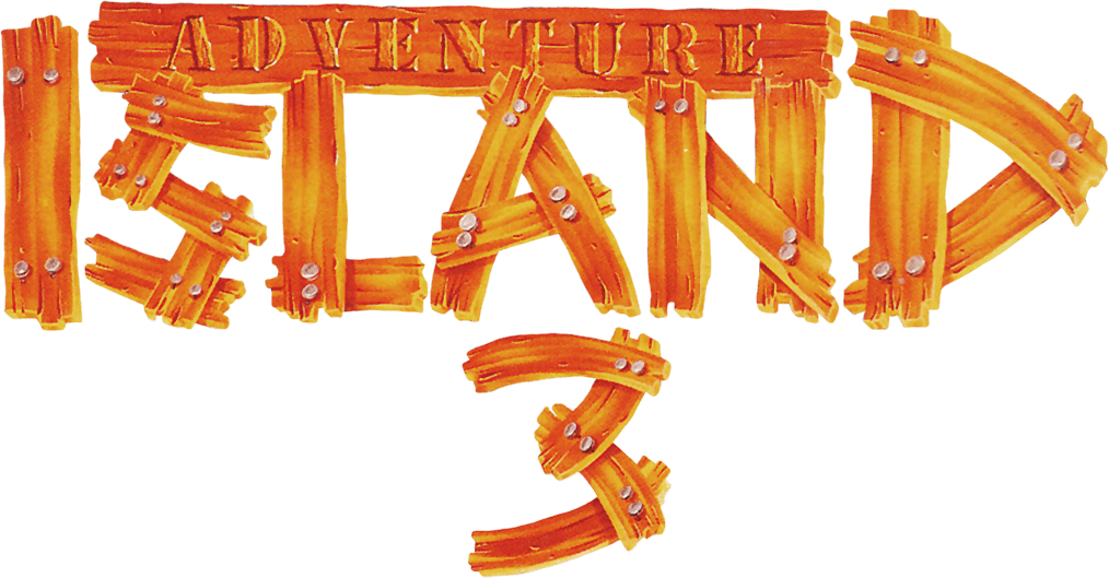 Adventure Island 3 logo for NES